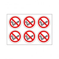 Rainbow Pro.131 No Smoking Label