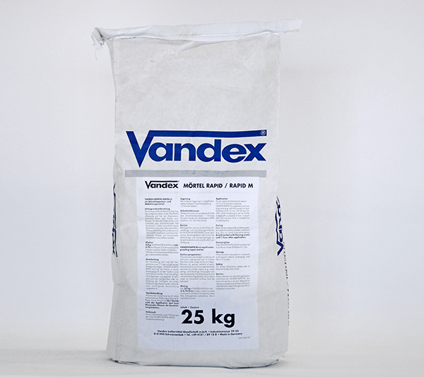 Vandex Rapid M Waterproofing Repair Mortar 25KG