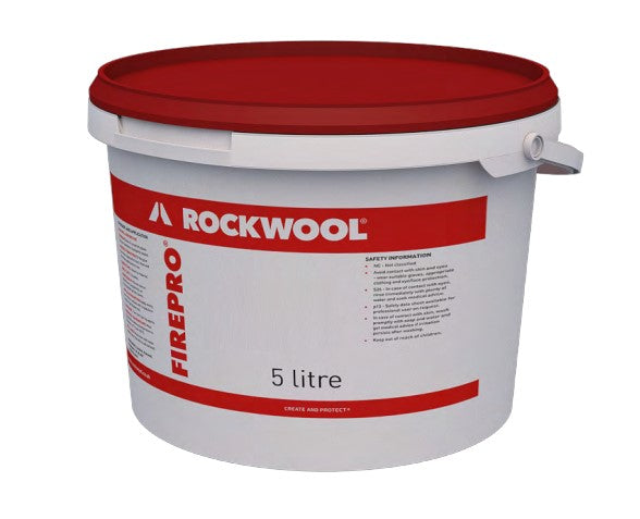 Rockwool 5LROcPro Trowel Grade Acoustic Intumescent Sealant - 5L