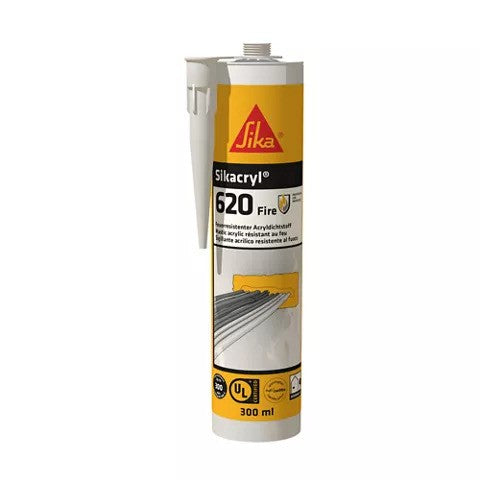 Sika Sikacryl-620 Fire White Sealant 300ml Box of 12
