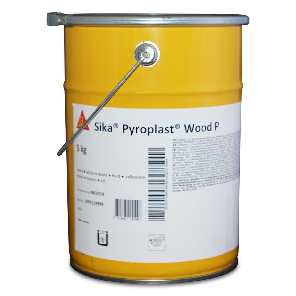 Sika Pyroplast Wood P White Intumescent Coating 5kg