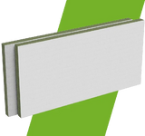 FSI T1250SPB Plain Un-Coated Shuttering 1200 x 600 x 50mm Batt