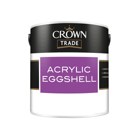crown acrylic eggshell
