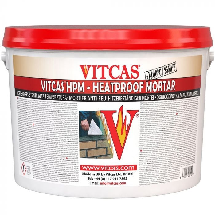 Vitcas HPM Heatproof Mortar 10kg