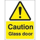 Rainbow WAG.53W Caution Glass Door Sign 150x200