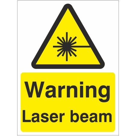 rainbow wag26w warning laser beam sign