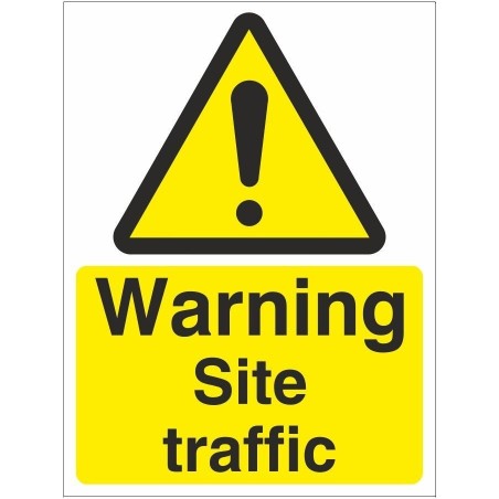 rainbow wac19b warning site traffic sign